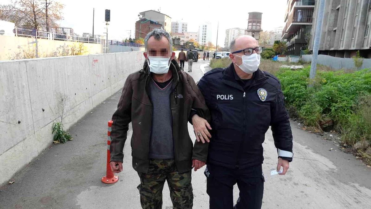 9 katlı binanın çatısına çıkarak intihara kalkıştı