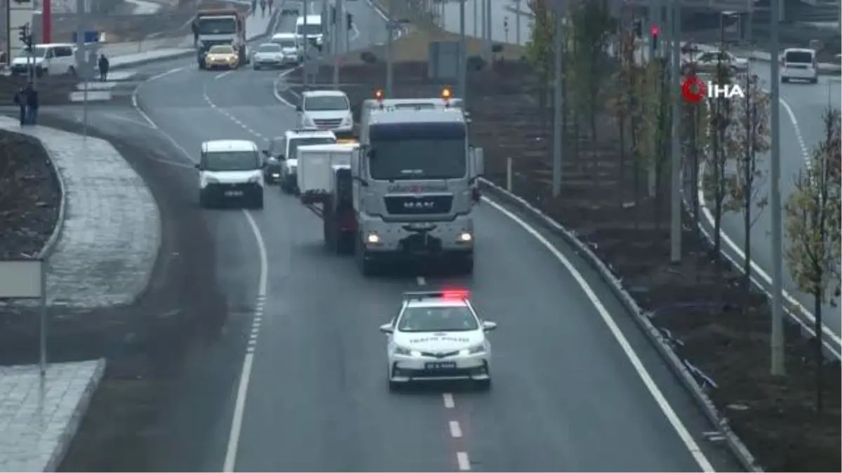 Dev aynanın 5 saatlik Konaklı Dağı'na yolculuğu devam ediyor