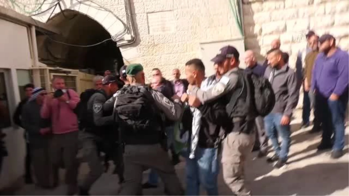 Son dakika haber... İsrail Cumhurbaşkanı Herzog, Harem-i İbrahim Camisi\'ne girdi