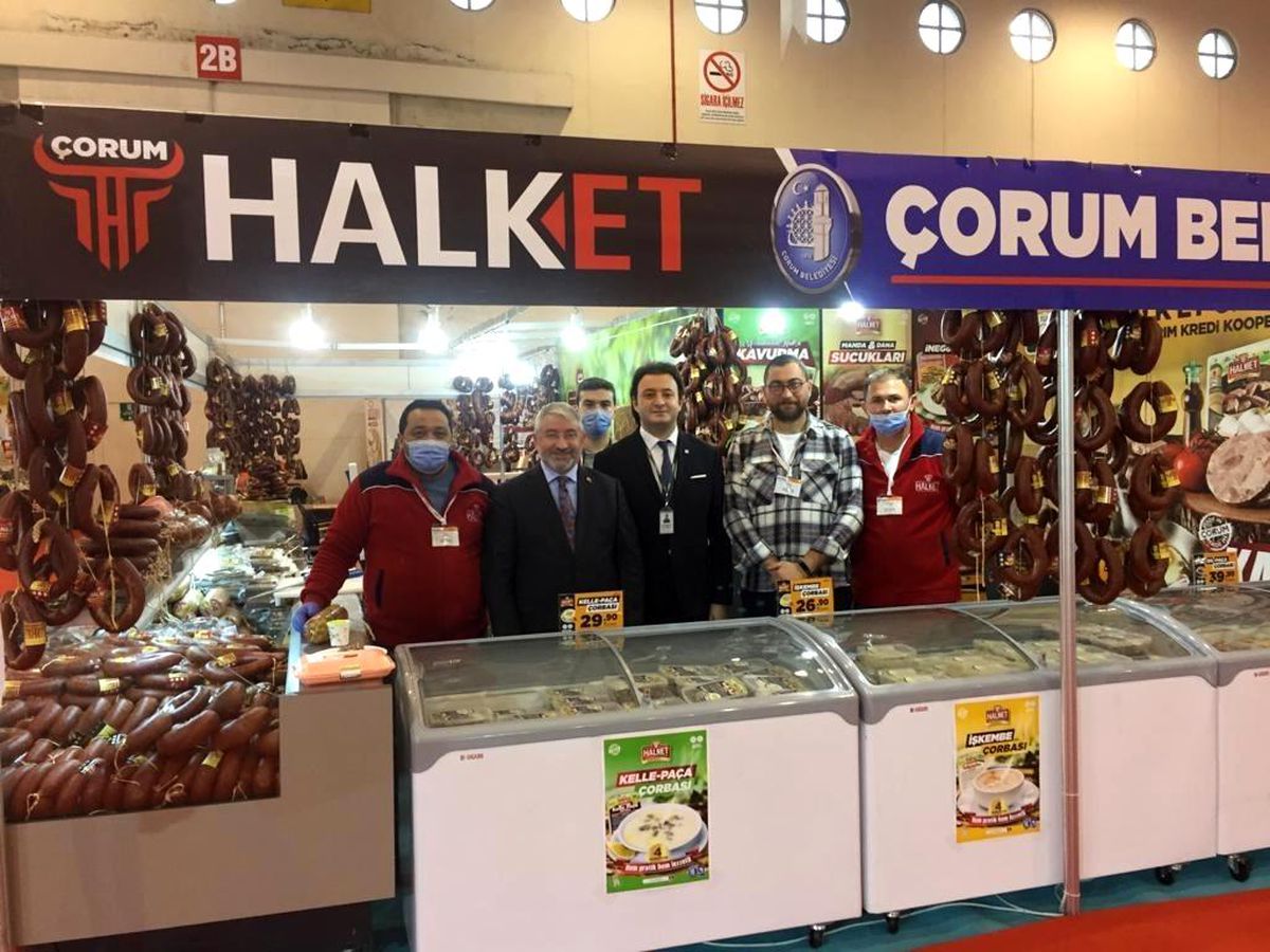 HalkEt, TÜYAP gurme 2021 fuarı\'nda tanıtıldı