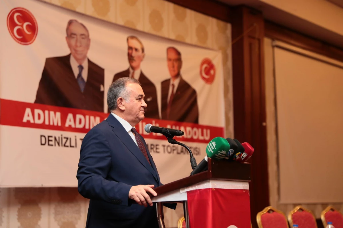 MHP\'li Akçay, Denizli\'de "Adım Adım 2023, İl İl Anadolu" Toplantısı\'nda konuştu Açıklaması