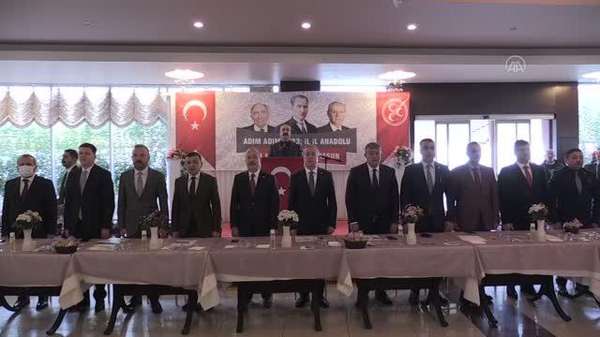 MHP'li Durmaz, 'Adım Adım 2023, İl İl Anadolu' Toplantısı'nda konuştu