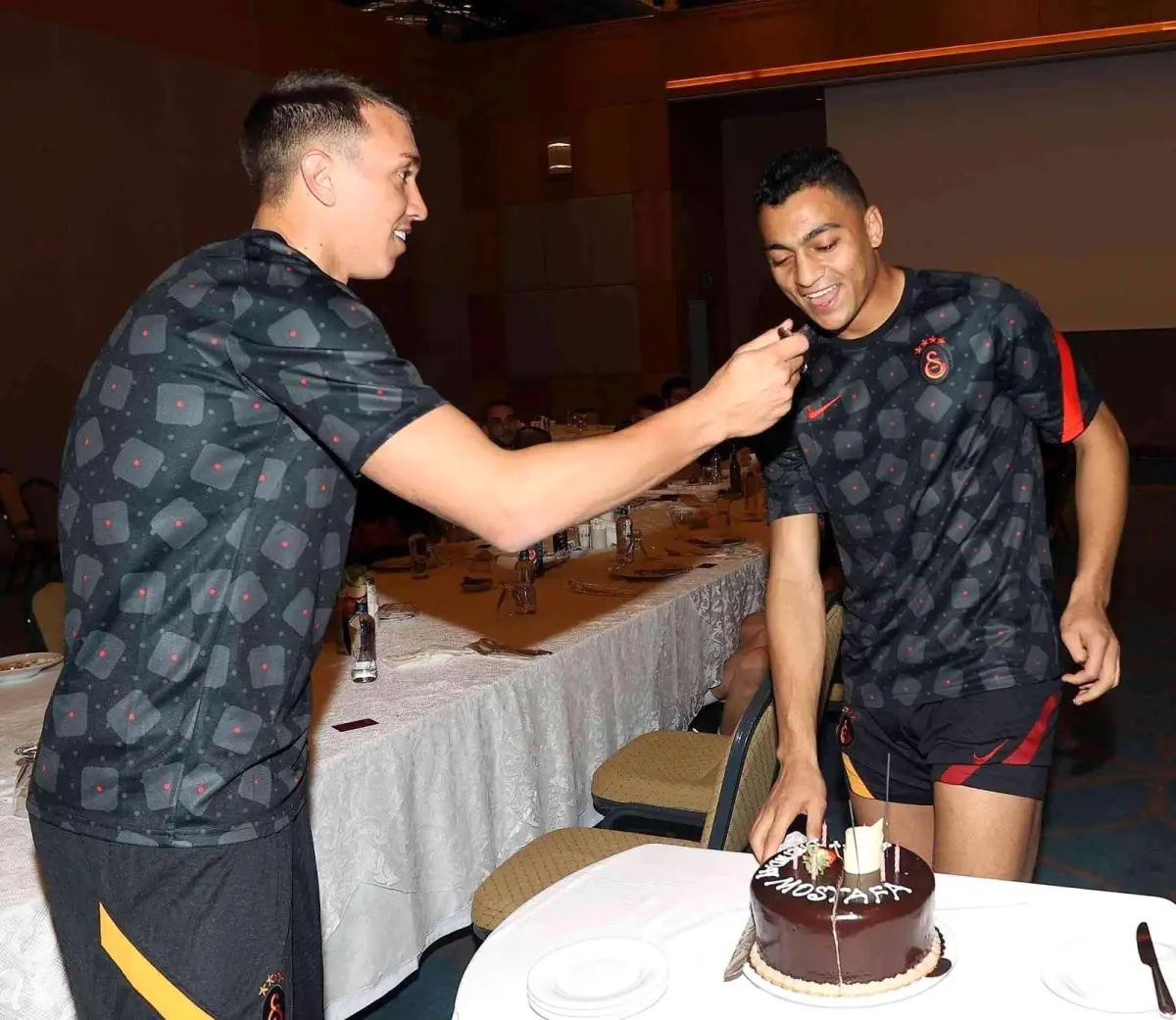 Mustafa Muhammed\'in doğum günü kutlandı