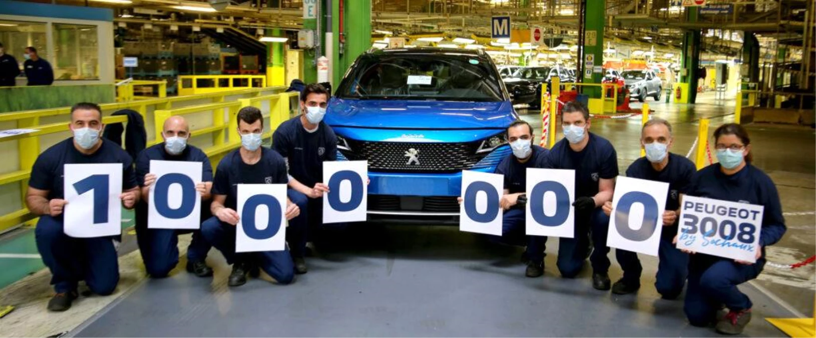 Peugeot 3008\'in üretimi 1 milyona ulaştı