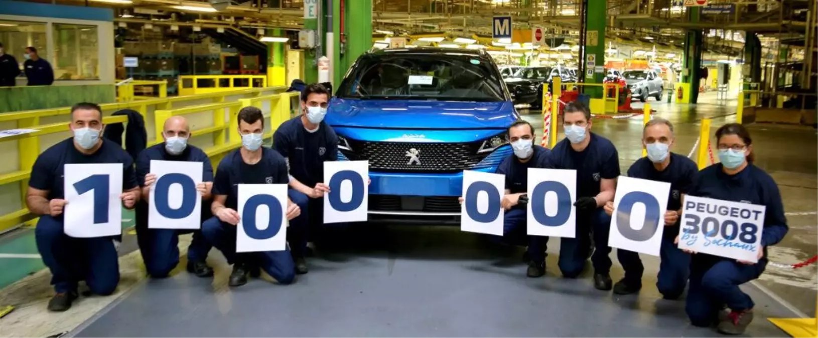 Peugeot 3008\'in üretimi 1 milyona ulaştı