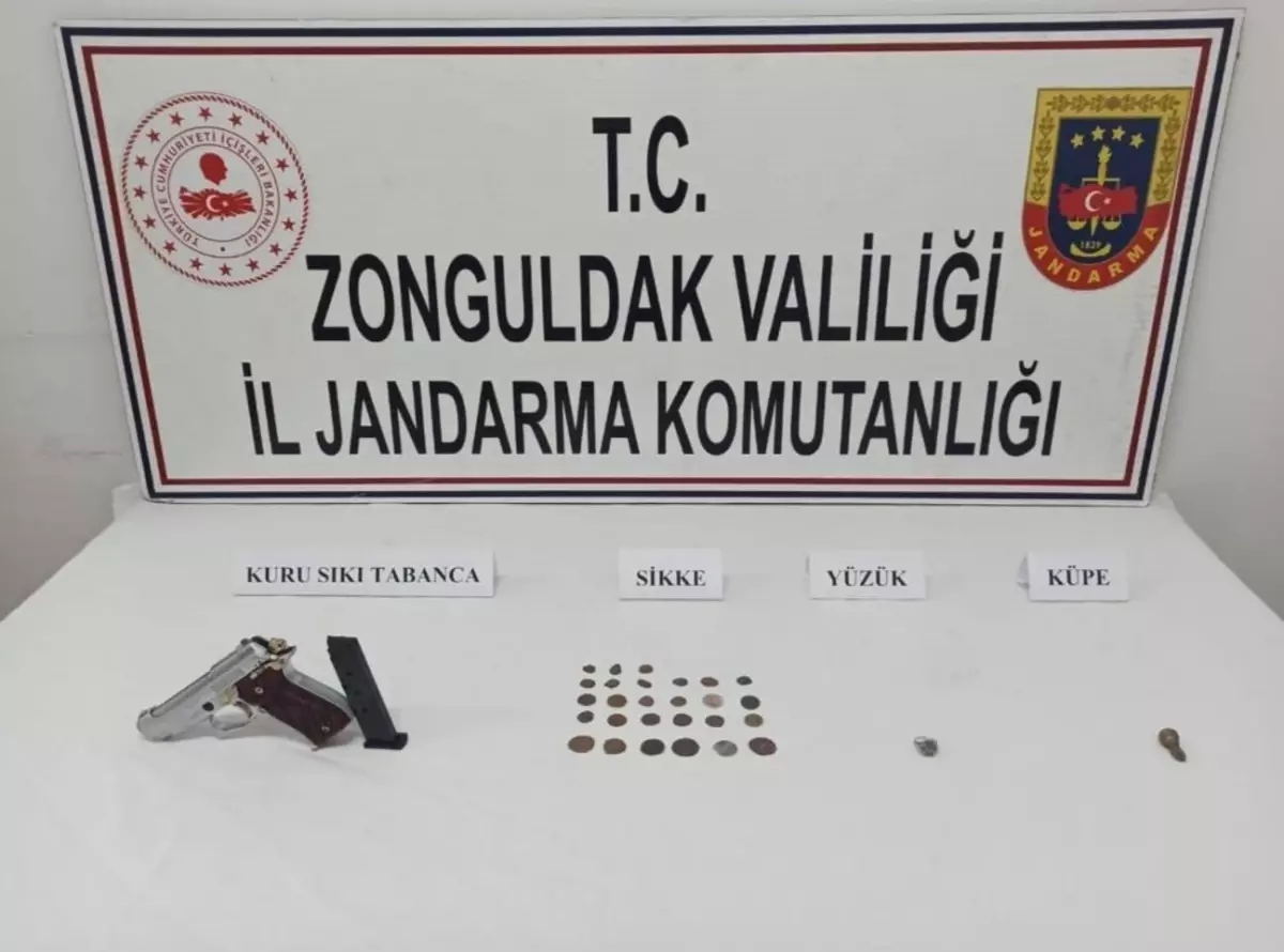 Zonguldak\'ta 27 sikke ele geçirildi