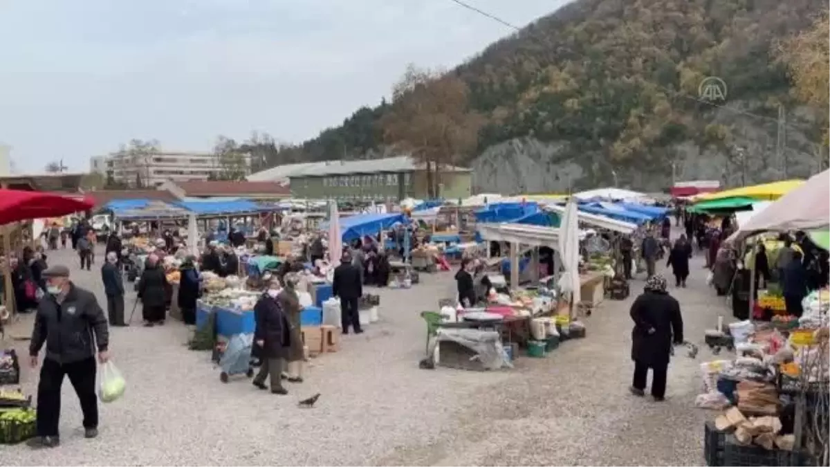 Son dakika! Bakan Karaismailoğlu, Ayancık\'ta pazar esnafını ziyaret etti