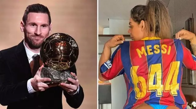 Unlu Model Ballon D Or U Messi Kazanirsa Soyunacak Son Dakika Dunya