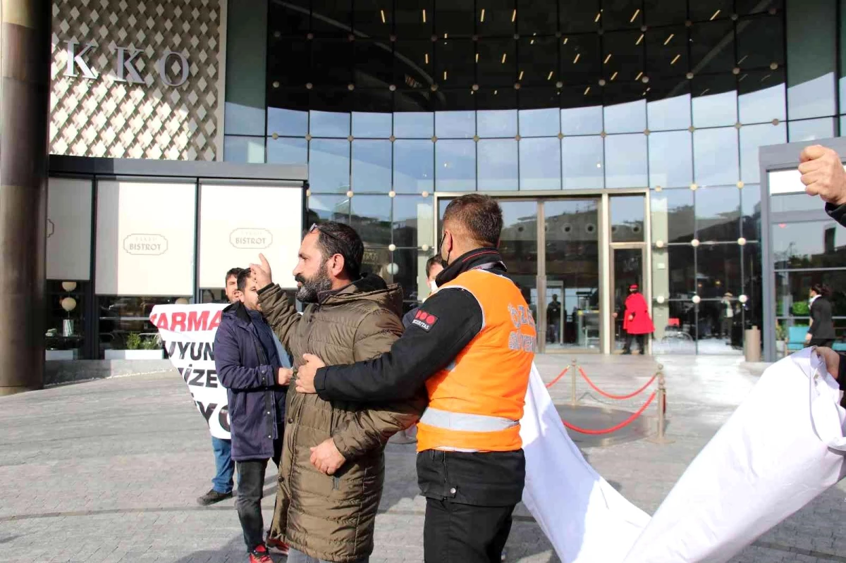 İPEKİŞ çalışanları sendika değiştirdikleri için çıkarıldıkları işlerini geri istiyor