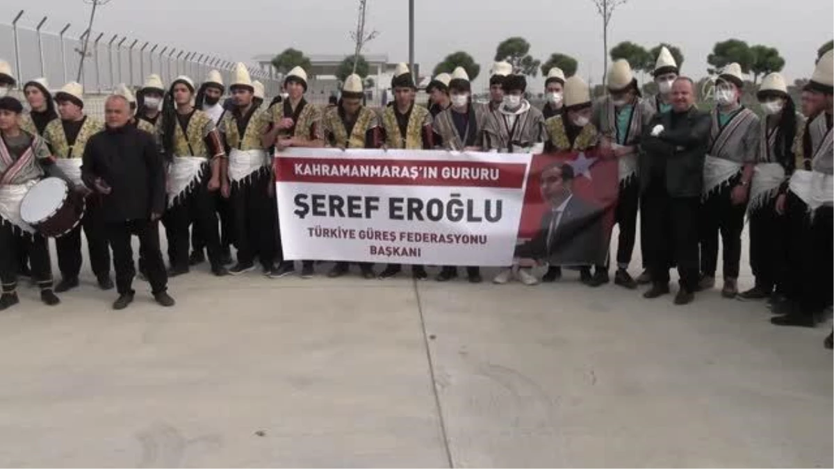 KAHRAMANMARAŞ - Güreş Federasyonu Başkanı Şeref Eroğlu, Kahramanmaraş\'ta temaslarda bulundu