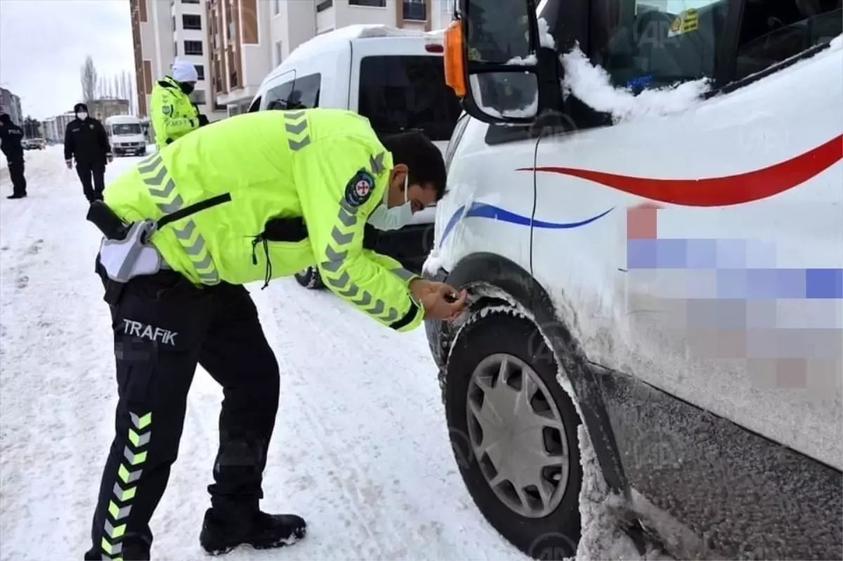 Şoförlere kış lastiği uyarısı