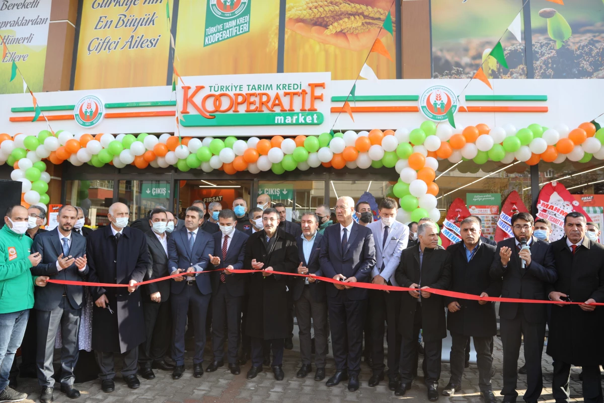 Tarım Kredi Kooperatif Market\'in 574\'üncü şubesi Bingöl\'de açıldı