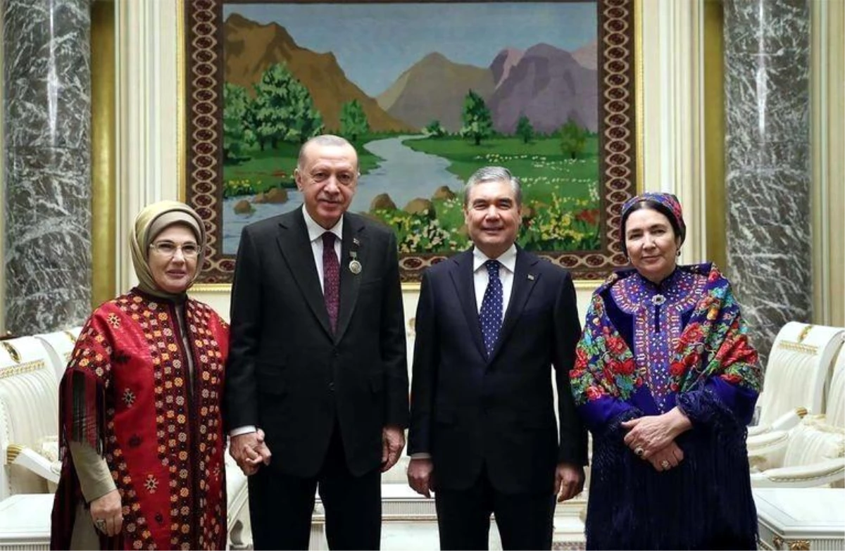 Türkmenistan First Lady\'si ilk kez görüntülendi