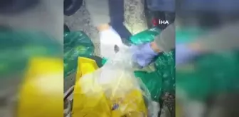 Uyuşturucu tacirleri kontrol noktasından kaçarken kaza yaptı