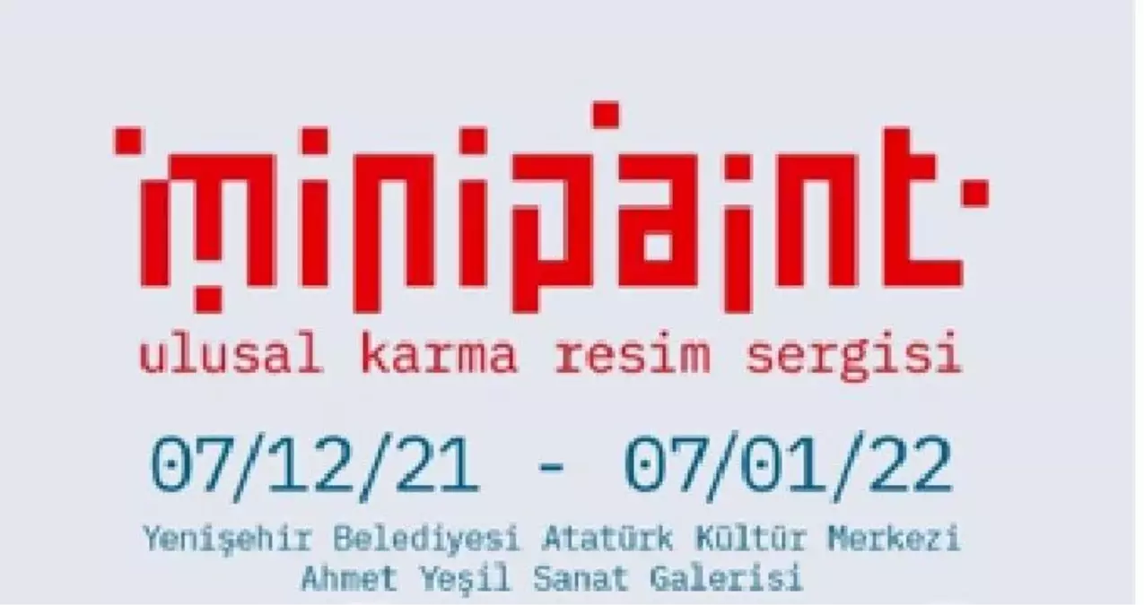 Yenişehir Belediyesi sanat galerilerindeki 5\'inci sergi kapılarını açıyor