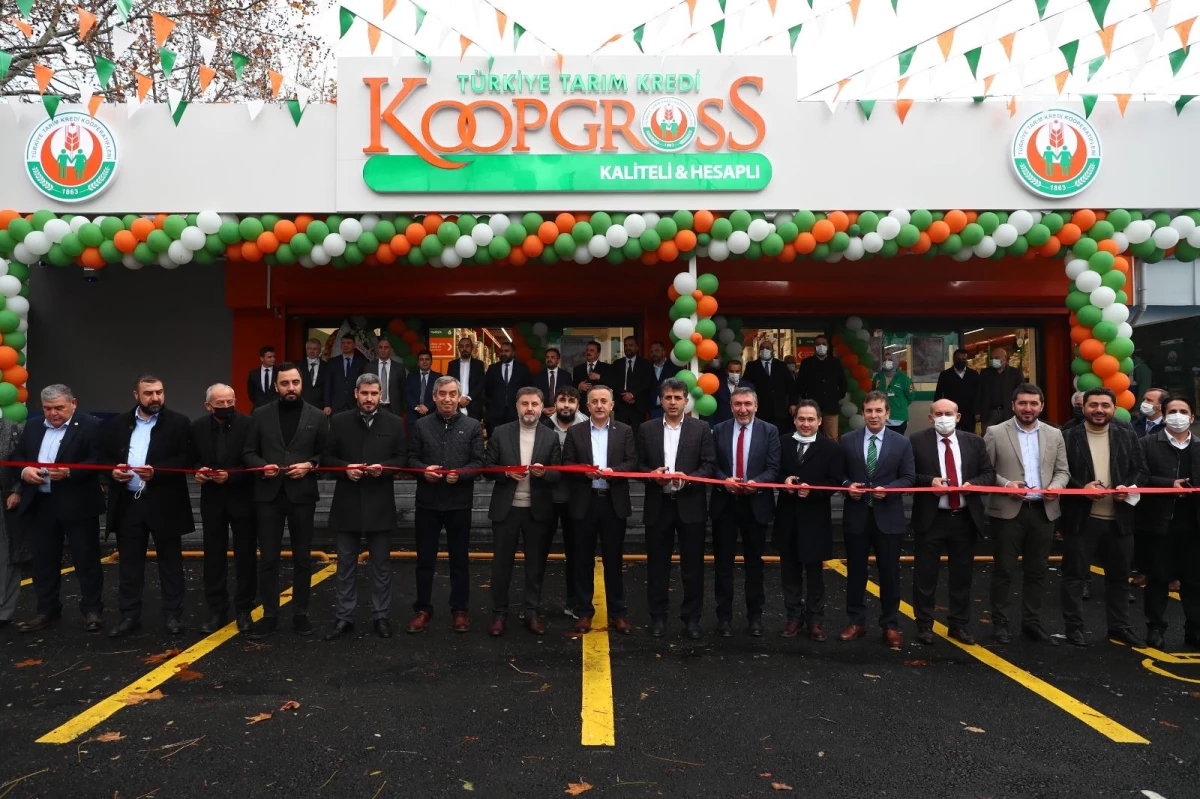 Bağcılar\'da, Tarım Kredi Kooperatiflerinin KoopGross marketi açıldı