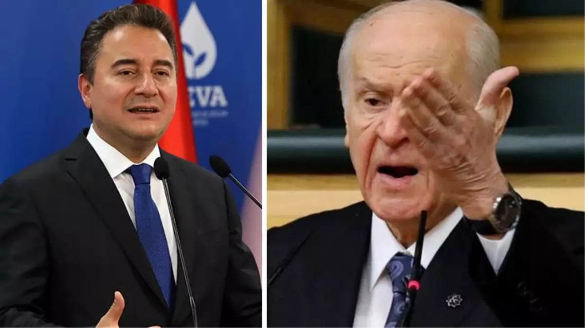 Devlet Bahçeli\'den Ali Babacan\'a zehir zemberek sözler