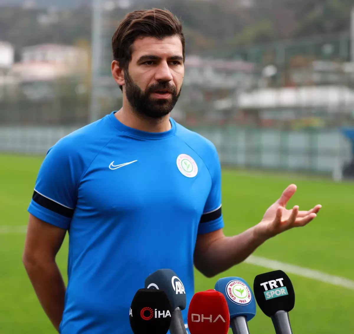 Çaykur Rizesporlu Selim Ay: "Gol yemediğimiz zaman takım daha diri, dirençli oluyor"