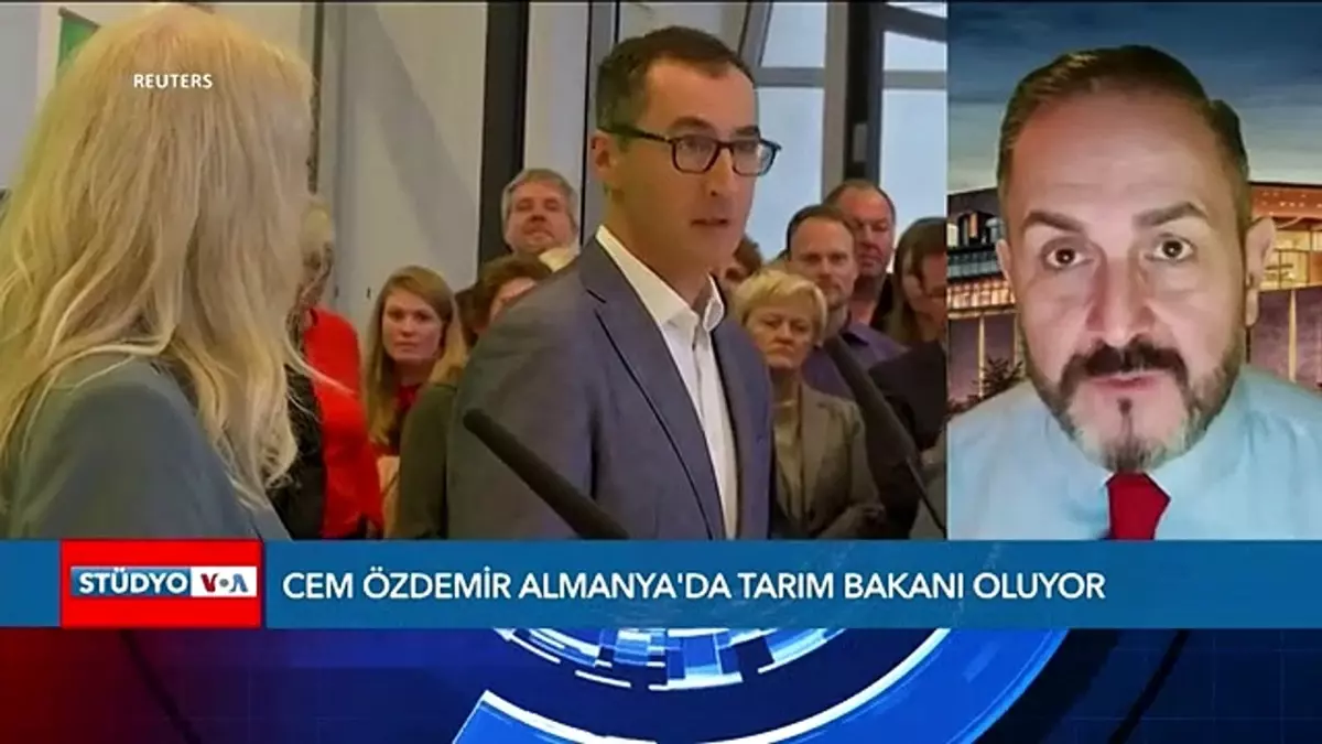 Cem Özdemir Almanya\'da Tarım Bakanı Oluyor