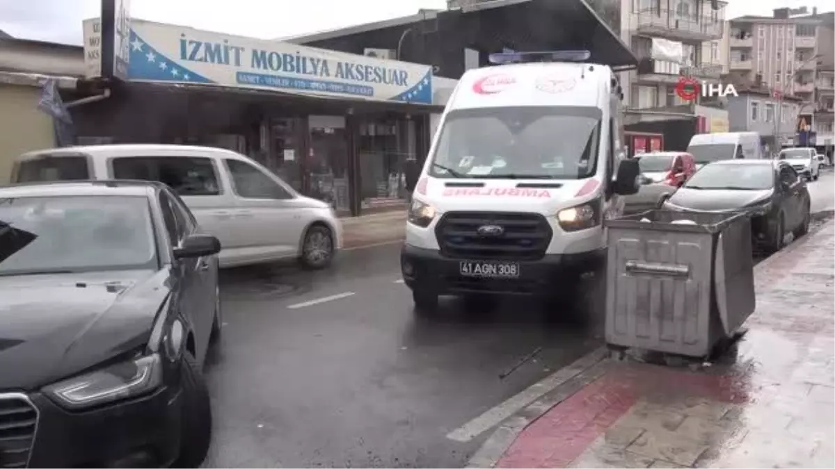 Son dakika haberleri: Kaygan zemin kazayı getirdi, taksici hafif yaralandı