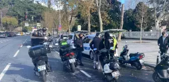 Lodosta trafiğe çıkan motosikletlilere yönelik denetim yapıldı