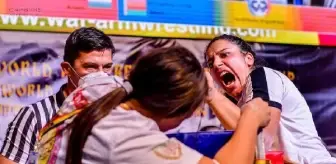 Mevsimlik işçi Gülistan, bilek güreşinde dünya 5'incisi oldu