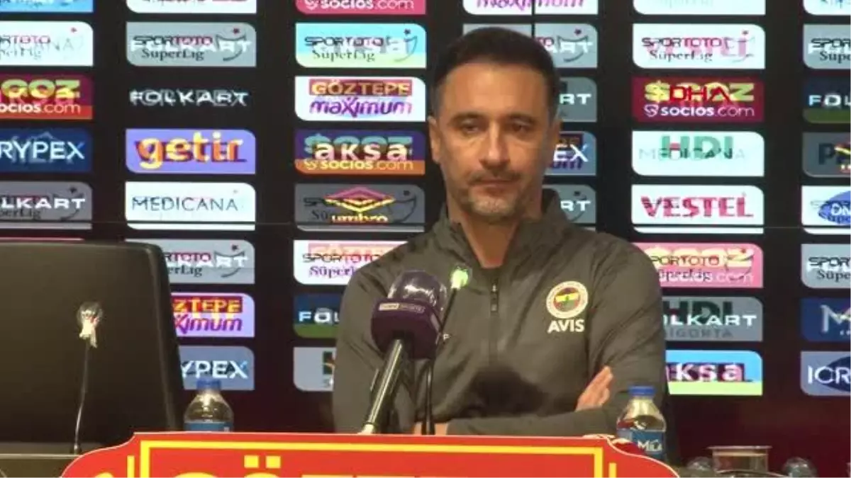 SPOR Göztepe-Fenerbahçe maçının ardından