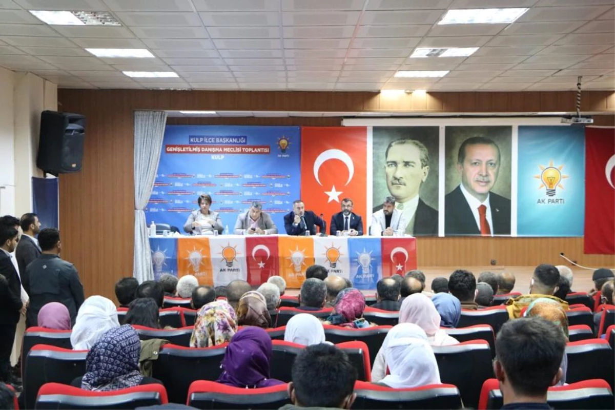 AK Parti Diyarbakır İl Başkanlığı Kulp ve Lice ilçelerinde toplantı yaptı