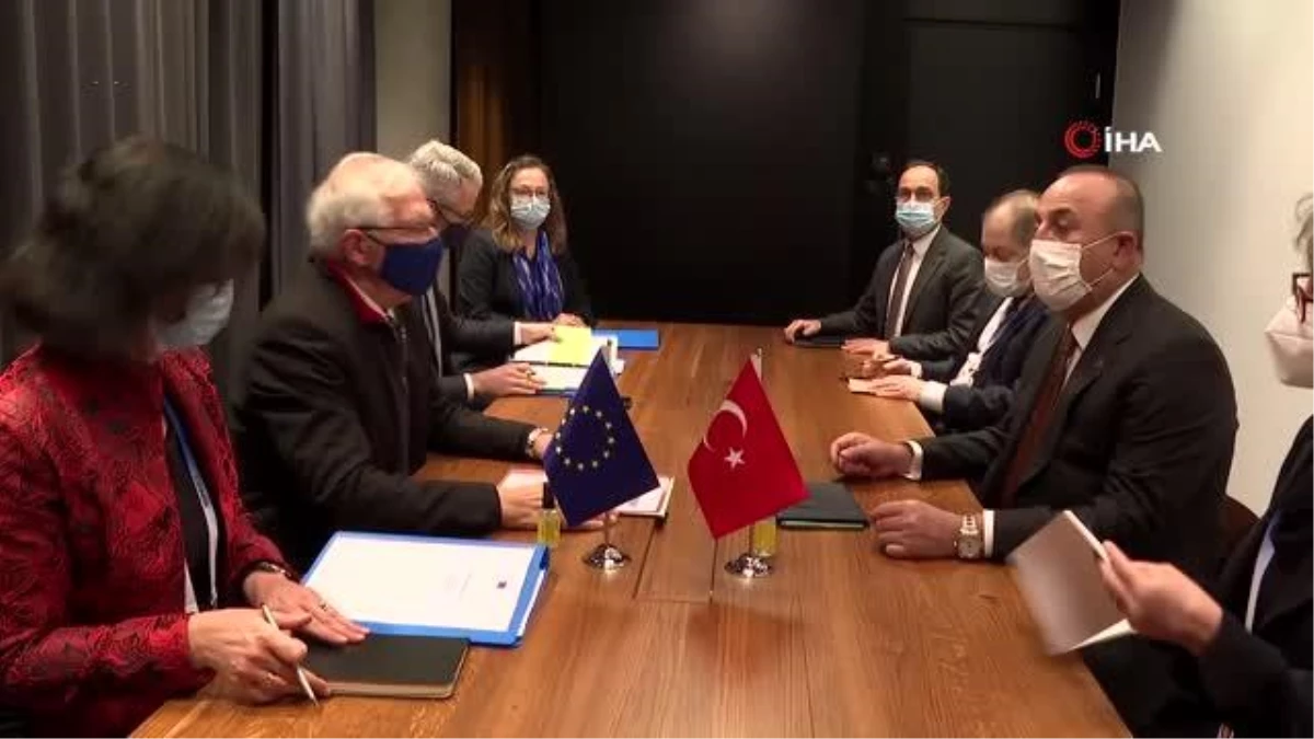 Son dakika haberleri... Bakan Çavuşoğlu, AB Dış İlişkiler ve Güvenlik Politikaları Yüksek Temsilcisi Borrell ile görüştü