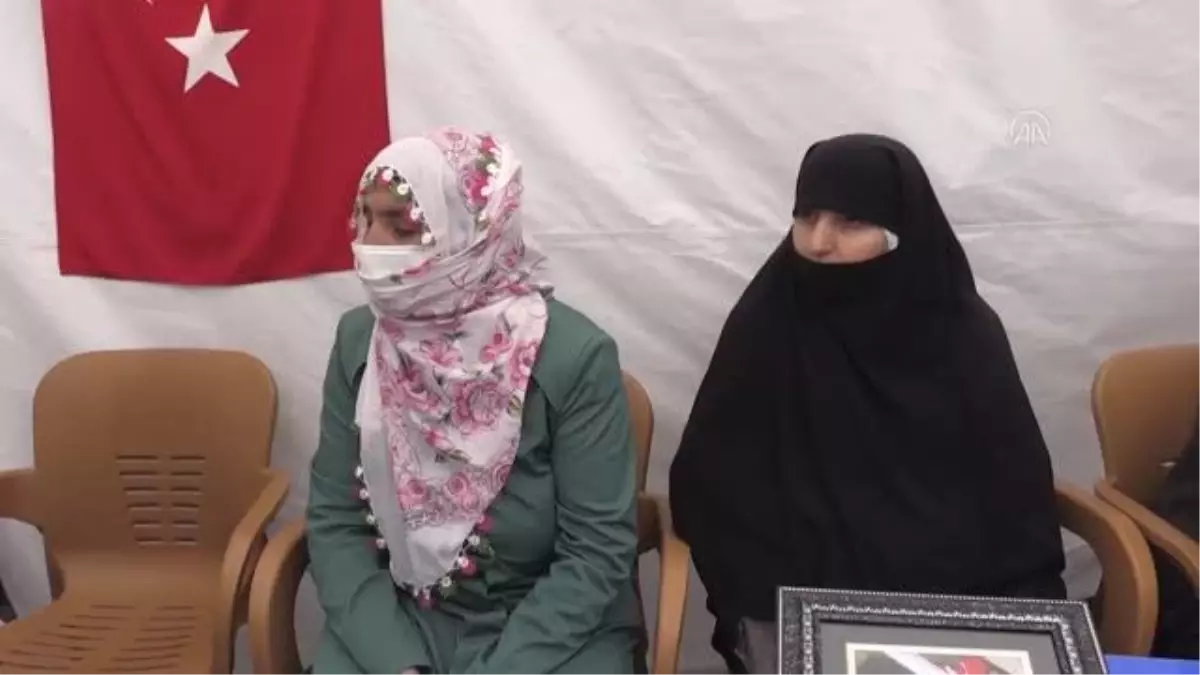 Çocukları için HDP önünde eylem yapan aile sayısı 21\'e yükseldi