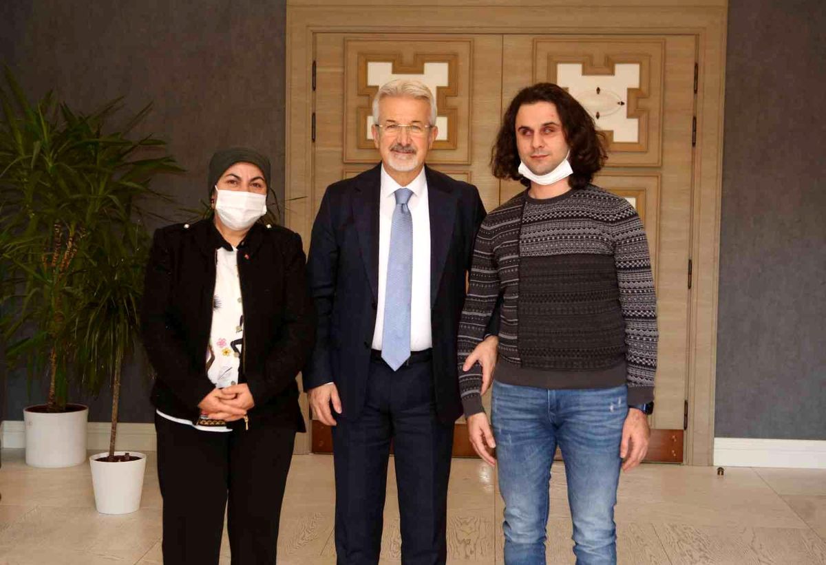 Engelli hakları çalışma grubundan Başkan Erdem\'e ziyaret