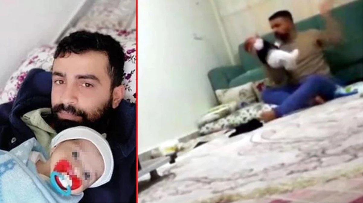 Gaziantep\'te 2 aylık bebeğini öldüresiye döven cani babanın ifadesi ortaya çıktı