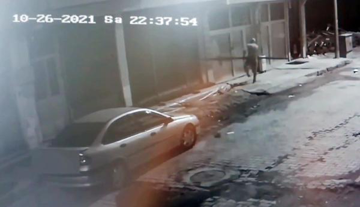 İnşaatlardan hırsızlık şüphelisi, 100 saatlik görüntüden yakalandı