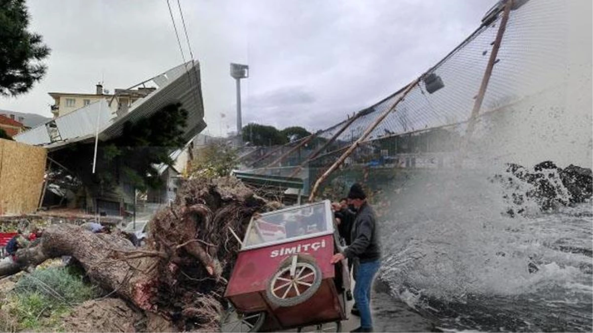 Marmara Bölgesi\'nde etkili olan fırtınanın bilançosu ağırlaşıyor: 5 ölü, 63 yaralı