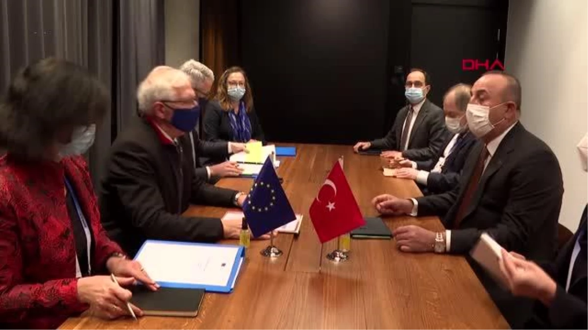 Bakan Çavuşoğlu, AB Komisyon Başkan Yardımcısı Borrell ile görüştü