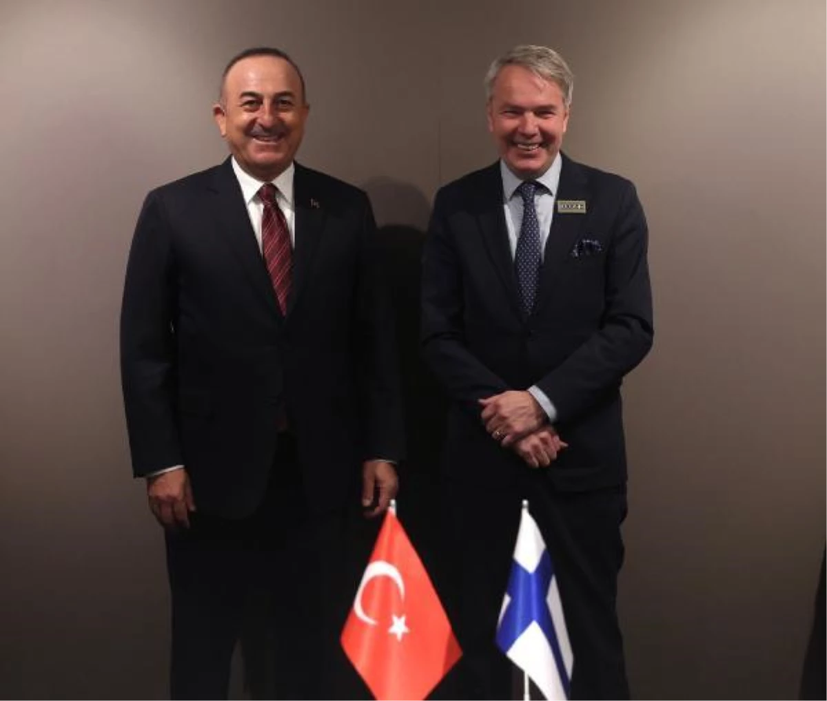 Bakan Çavuşoğlu, Finlandiya Dışişleri Bakanı Haavisto ile görüştü