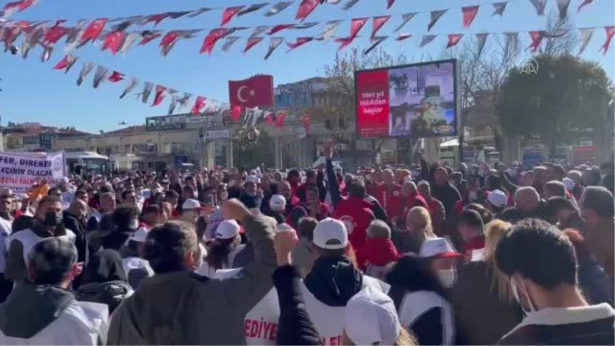 Bakırköy Belediyesi işçileri grevlerinin 39. gününde (2)