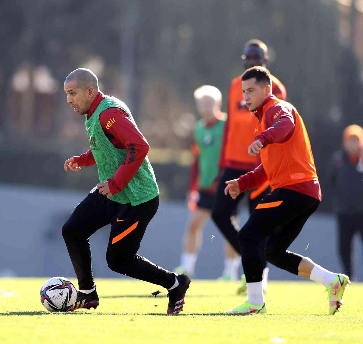 Galatasaray, Altay maçı hazırlıklarını sürdürdü