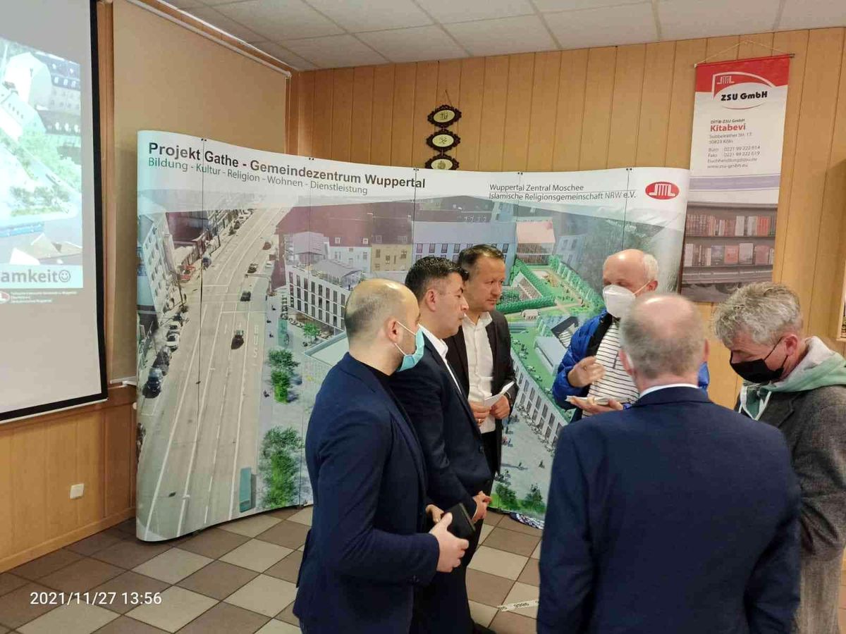 Gedizli genç mühendis Almanya\'da külliye inşa edecek