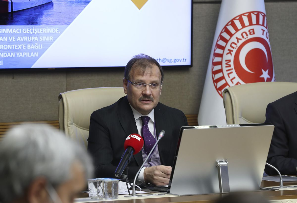 İçişleri Bakanlığı, Meclis\'te "Ege\'de sığınmacılara Yunan zulmünü" anlattı