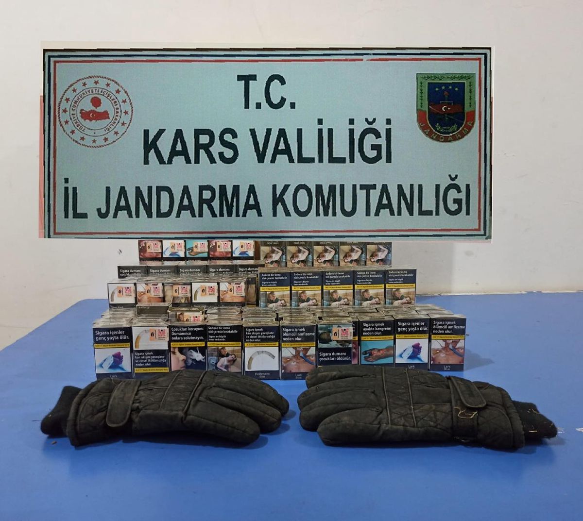 Kars\'ta 3 köyde eldiven takarak hırsızlık yapan zanlı yakalandı