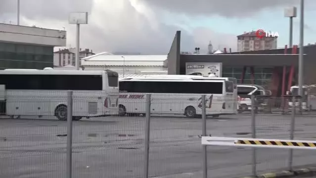 kayseri de yolcu otobuslerine kis lastigi denetimi