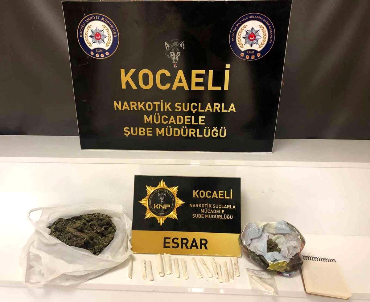 Kocaeli\'de yüzlerce kilo uyuşturucu ele geçirildi