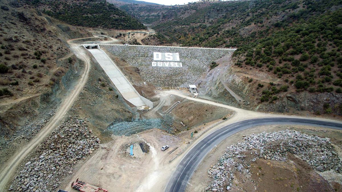Manisa\'daki Güveli Barajı tamamlandı
