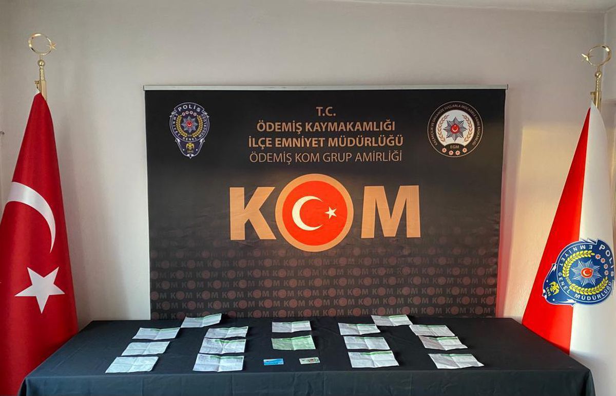 Ödemiş\'te tefecilik yaptığı ileri sürülen kişi yakalandı