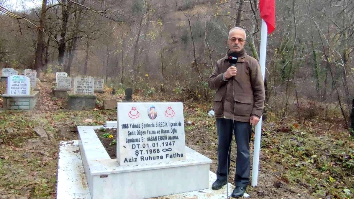 Şehit Hasan Ergin, 54 yıl sonunda köyüne defnedildi