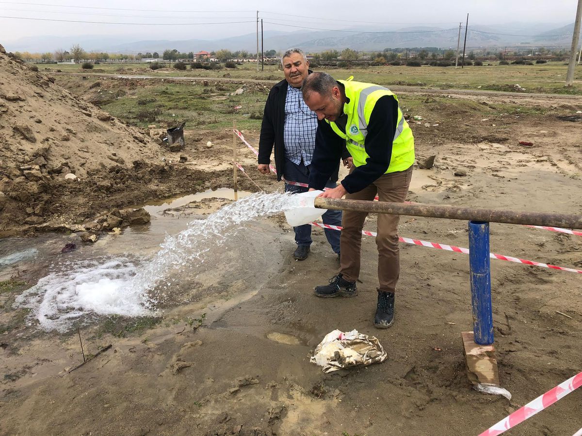 Tepeköy'e yeni içme suyu kaynağı kazandırıldı