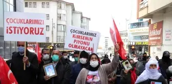 Van'da annelerin evlat nöbeti devam ediyor