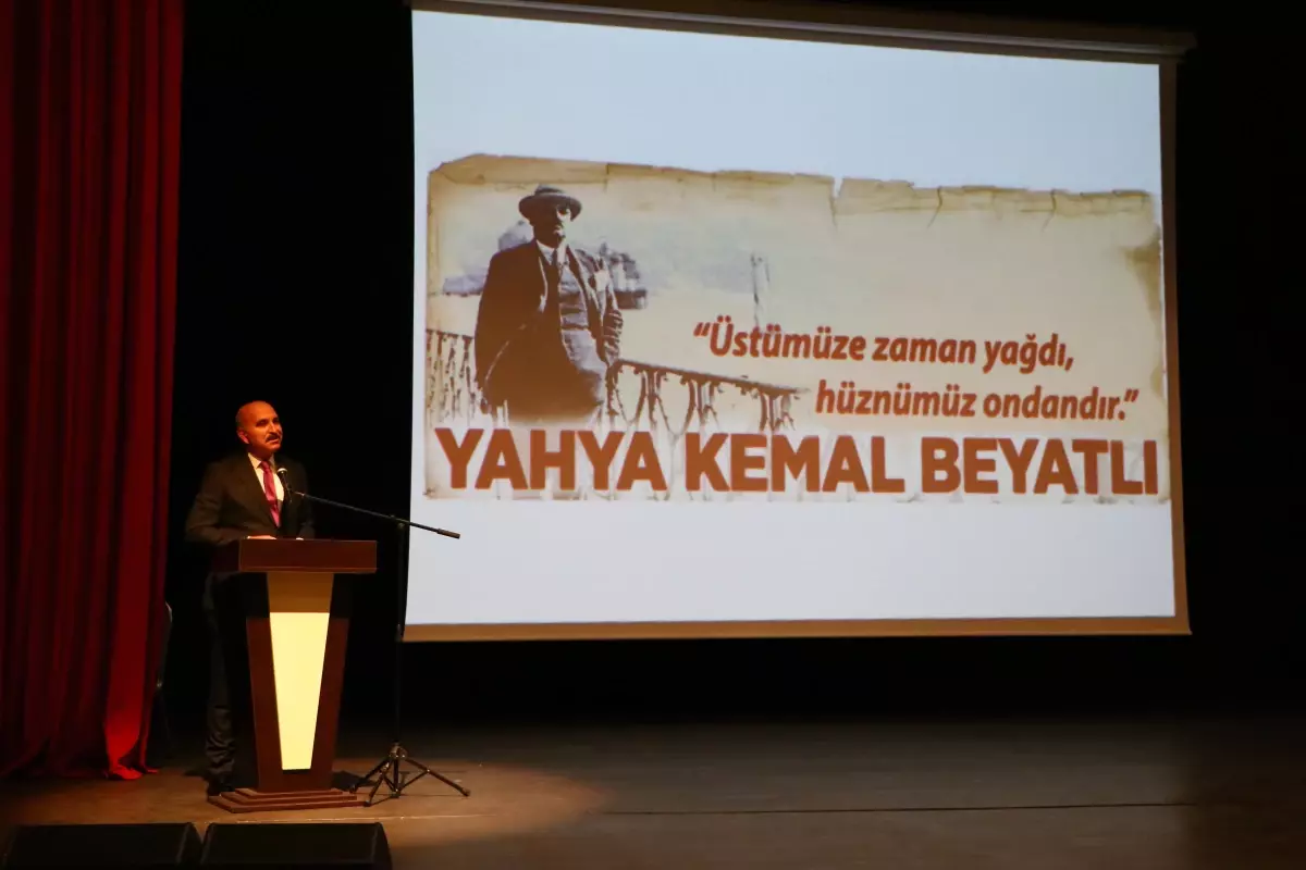 Yahya Kemal Beyatlı ve Namık Kemal Tekirdağ\'da anıldı