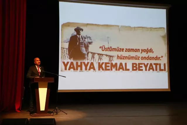 Yahya Kemal Beyatlı ve Namık Kemal Tekirdağ'da anıldı